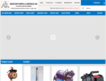 Tablet Screenshot of maxflowpumps.net